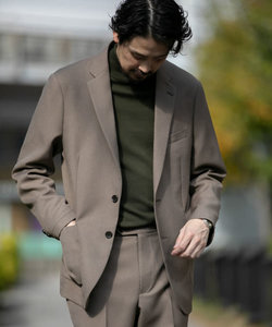 『イージーケア』LIFE STYLE TAILOR　ブラッシュドウールライクコンフォータブルJK