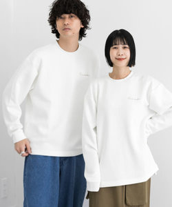 『一部WEB限定カラー』『ユニセックス』シシュウダンボールポンチロングTシャツ