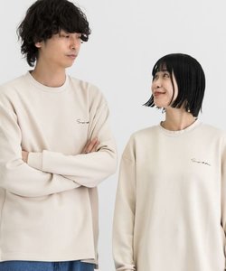 『一部WEB限定カラー』『ユニセックス』シシュウダンボールポンチロングTシャツ