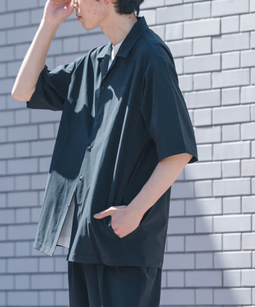 『撥水』SOLOTEX STRETCH SHORT-SLEEVE SHIRTS