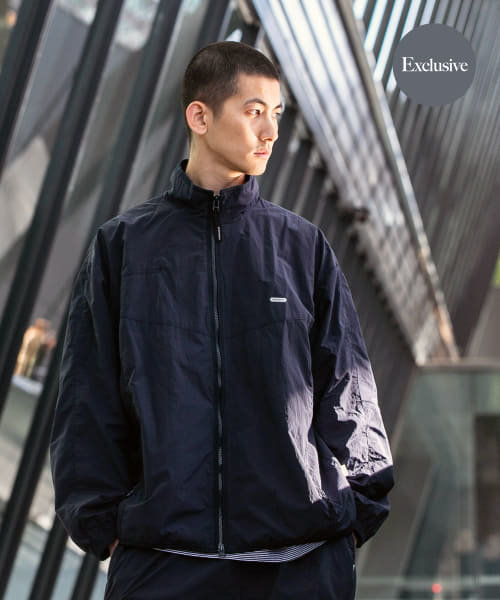 『別注』FARAH×URBAN RESEARCH　Nylon Zip Up Jacket