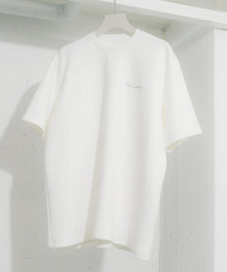 『ユニセックス』シシュウダンボールポンチTシャツ(5分袖)