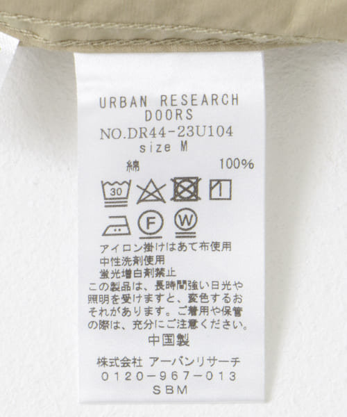 コットンミリタリーシャツジャケット | URBAN RESEARCH（アーバン