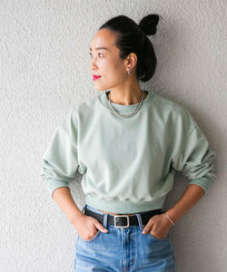 SLAB　Short Sweat Pullover