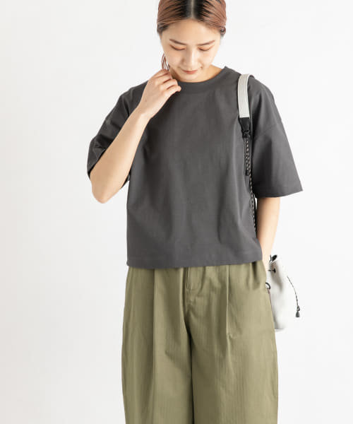 『吸水速乾/UVカット』DRYOUT SHORTLENGTH S/S T-SHIRTS