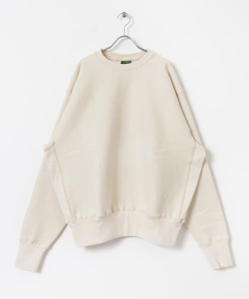 CAMBER　CROSS KNIT CREW NECK