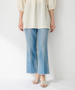 Healthy DENIM　Lotus Crop