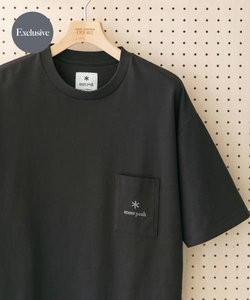 『別注』Snow Peak Apparel×DOORS　Pocket Logo T-shirts