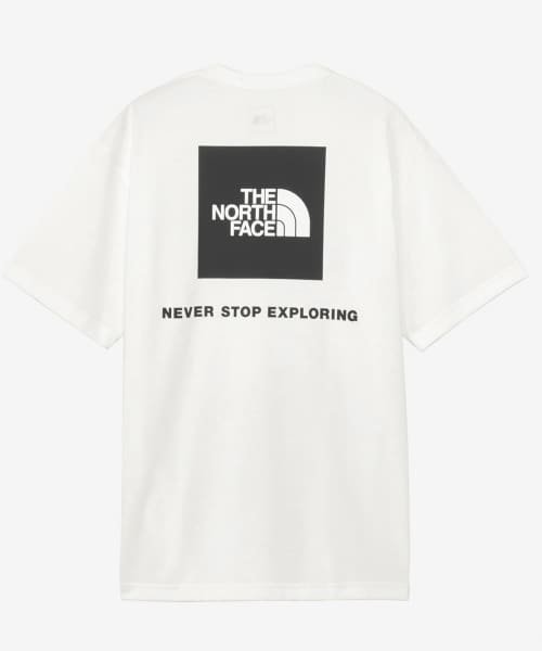 THE NORTH FACE　S/S Back Square Logo T-shirts