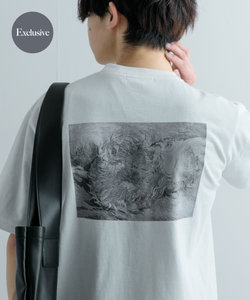 『別注』グラフィックアートTシャツ(5分袖)C