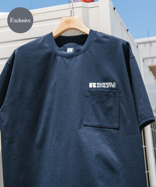 『別注』RUSSELL ATHLETIC×DOORS　DRY-POWER S/S T-shirts