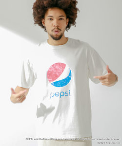 PEPSIロゴショートスリーブTシャツ