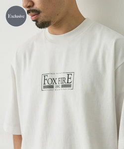 『別注』Foxfire×DOORS　胸ロゴプリントTシャツ