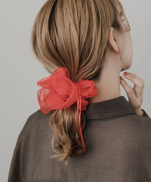 リバティ うか ハンドメイド シュシュとヘアゴム60
