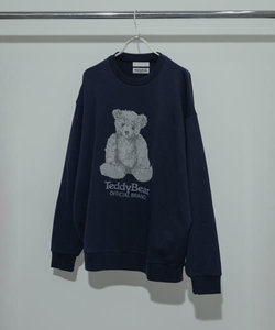 『別注』TeddyBear×SENSE OF PLACE　テディベアクルーネックスウェット