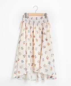 【WEB限定価格】メッシュボタニカル花柄スカート