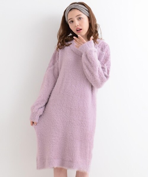 レース付フェザーワンピース Majestic Legon マジェスティックレゴン の通販 Mall