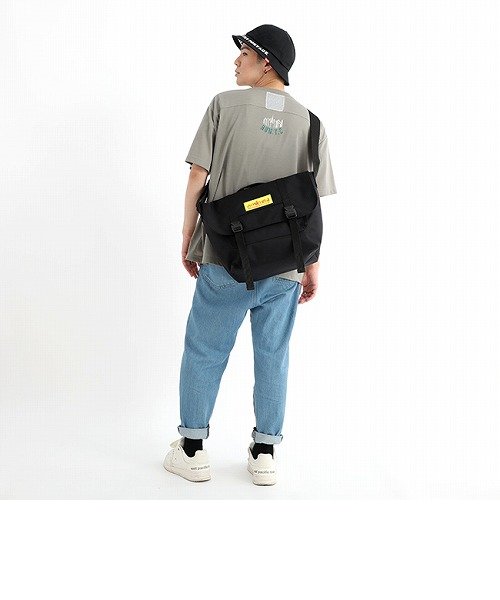 Ny Messenger Bag Reflective Yellow Label | Manhattan Portage