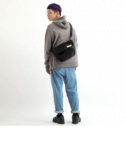Nylon Messenger Bag Flap Zipper Pocket W.P.L.【オンライン限定