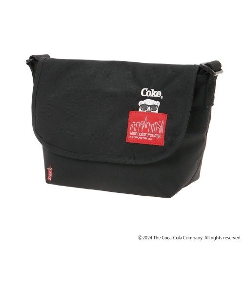 Nylon Messenger Bag JR Back pocket Coca-Cola