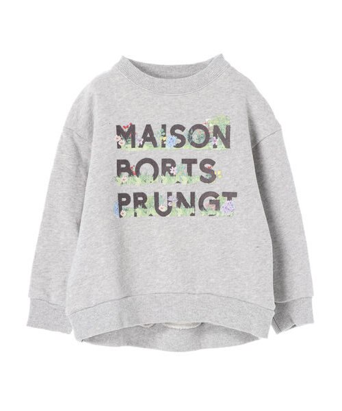 Bortsprungt Kids花ロゴスウェット