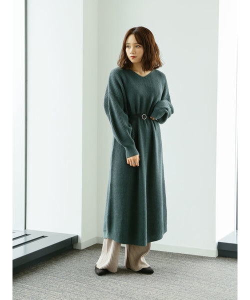 忘年会 新年会で着たい冬のきれいめワンピース Mall