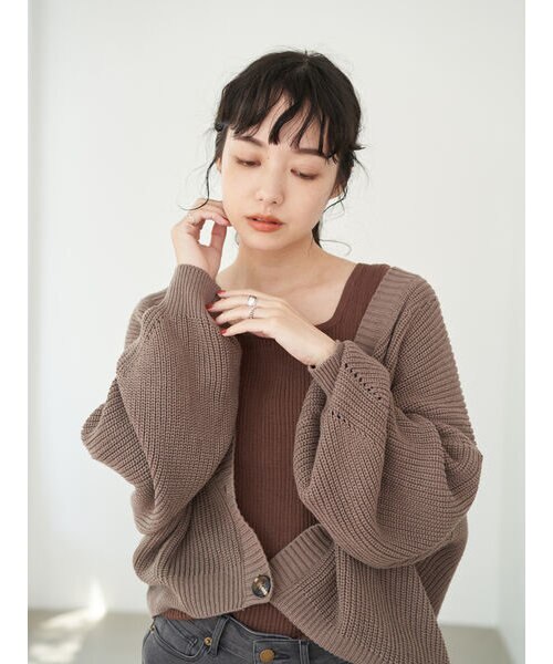 Earth Music Ecology アースミュージックアンドエコロジーのカーディガン通販 Mall