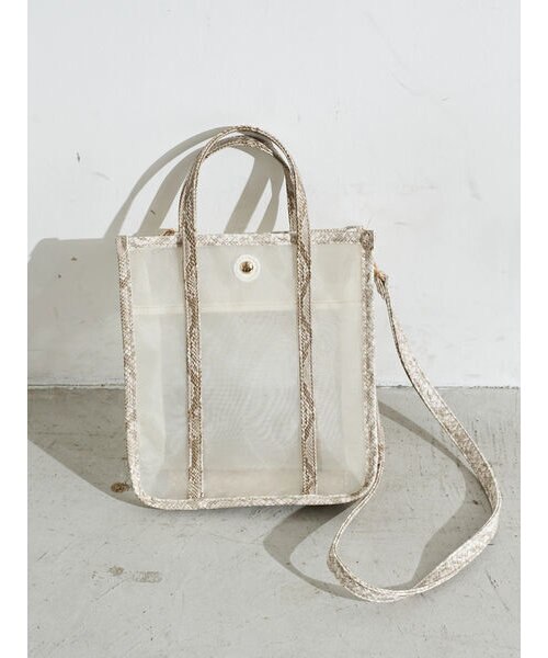 スクエアメッシュバッグ Earth Music Ecology アースミュージックアンドエコロジー の通販 Mall