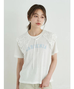 【WEB限定】[SET2点]Tシャツ+レース衿