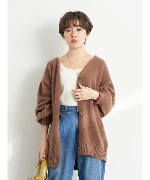 起毛ニットカーディガン Earth Music Ecology アースミュージックアンドエコロジー の通販 Mall
