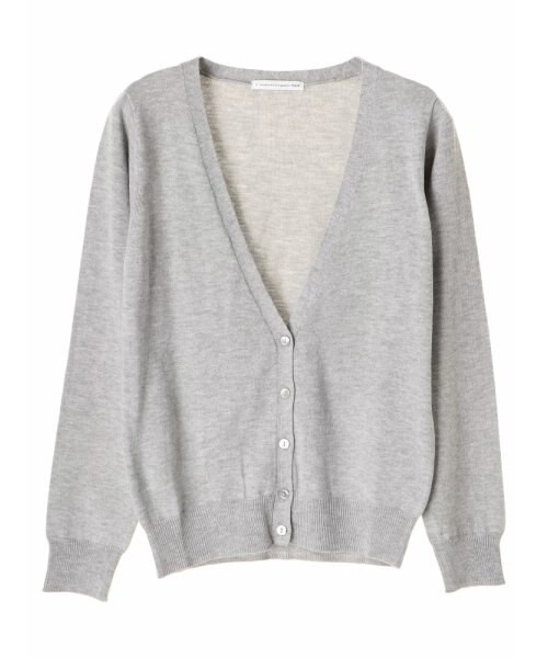 カラーウォッシャブルカーディガン E Hyphen World Gallery イー