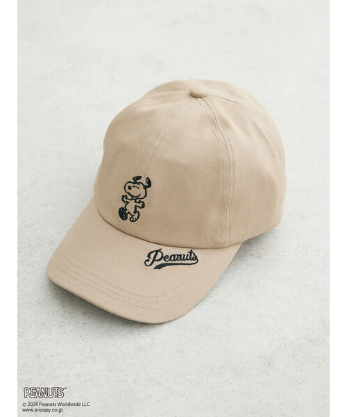 ■PEANUTS 刺繍CAP