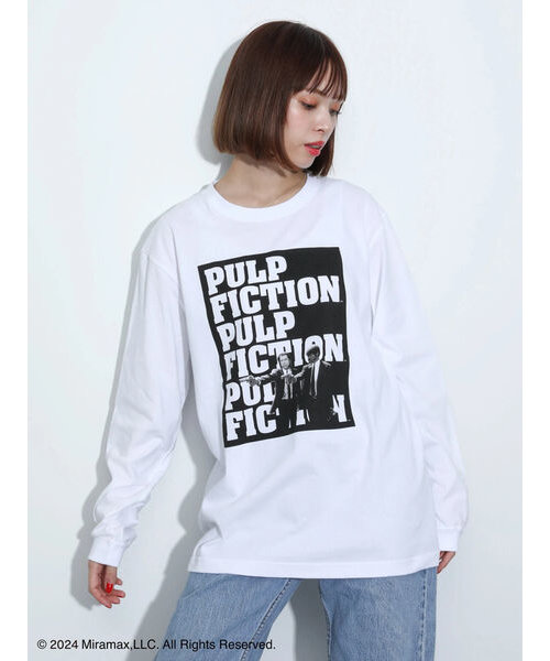 ■PULP FICTION ロゴptロンT