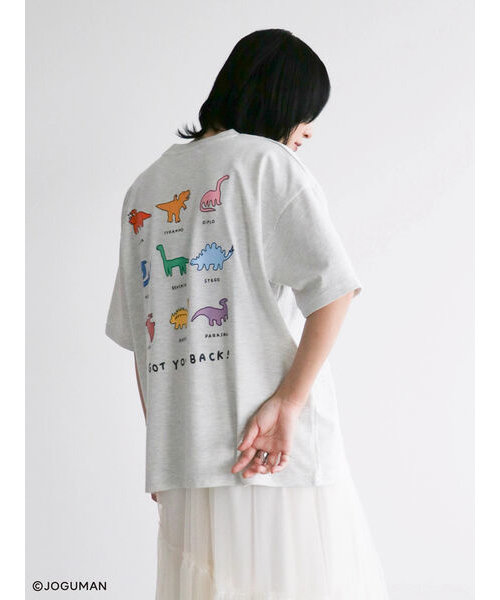 ジョグマン/カラフルバックプリントTシャツ
