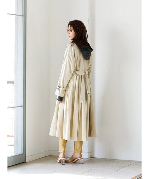 ノーカラートレンチコート Koe コエ の通販 Mall