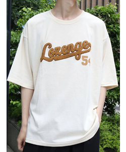 【ジェンダーレス】サガラ刺繍ベースボール半袖Tシャツ