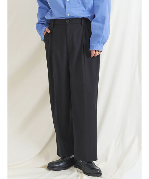 THE COMFORT WIDE TAPERED PANTS
