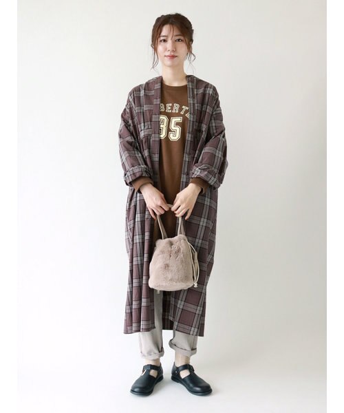 スタンドネック羽織りワンピース Samansa Mos2 サマンサモスモス の通販 Mall