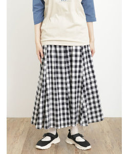 【UVカット】軽やかふんわりスキップスカート