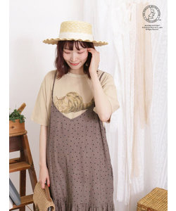 【PETER RABBIT(TM)×Samansa Mos2】モペットTシャツ