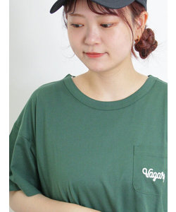 【オーガニックコットン】胸刺繍Tシャツ