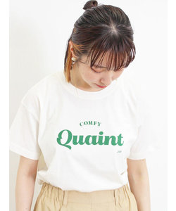 【オーガニックコットン】ロゴプリントTシャツ