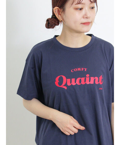 【オーガニックコットン】ロゴプリントTシャツ