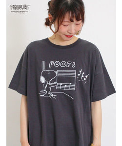 【PEANUTS×Samansa Mos2】プリントTシャツ