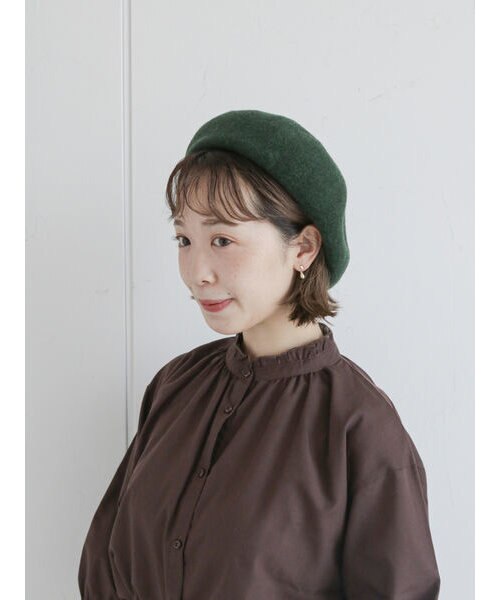 ウールベレー帽 Ehka Sopo エヘカソポ の通販 Mall