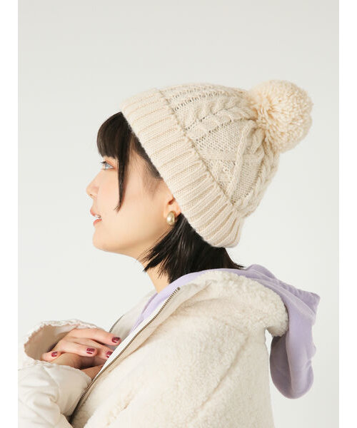 【新品未使用】ponpon volume cape knit グレートゥデイフル