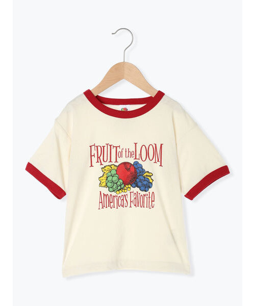 【FRUIT OF THE LOOM】リンガープリントTシャツ