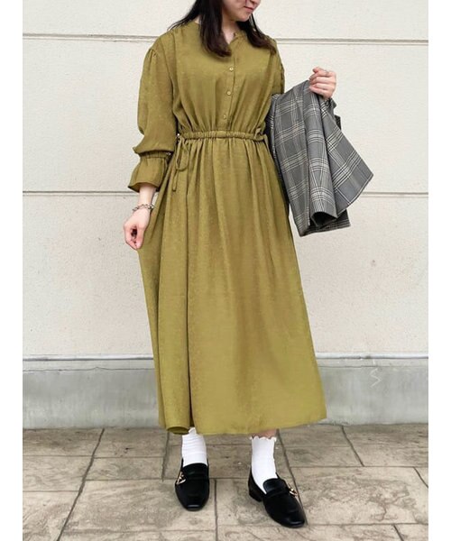 サテンジャカードワンピース Te Chichi Terrasse テチチ テラス の通販 Mall