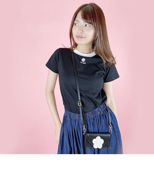 デイジーアイコンバイカラーミニ Tシャツ マリークヮント Mary Quant の通販 Mall