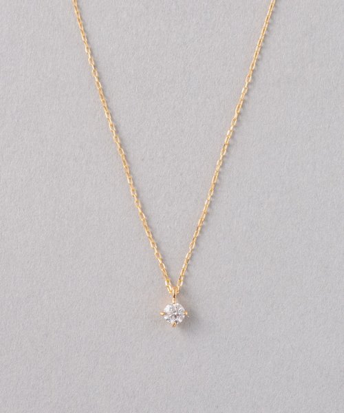 K18 ダイヤモンド 0.1ct ネックレス「ブライト」 | ete（エテ）の通販